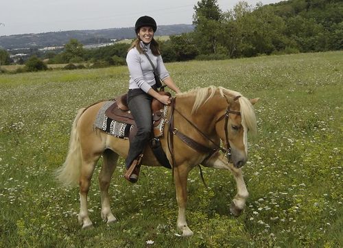 Attelage avec ma meilleure amie.